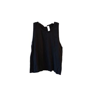 Black Sleeveless Women's Top